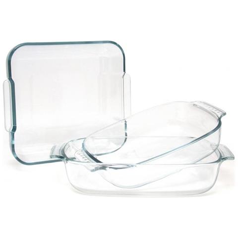 Tegame Quadrato in Vetro 21x21 cm - Foto 3