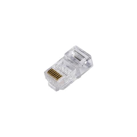 Confezione 100 Connettori 8 Poli Cat 6 Utp Non Schermato Rj45 - Foto 2