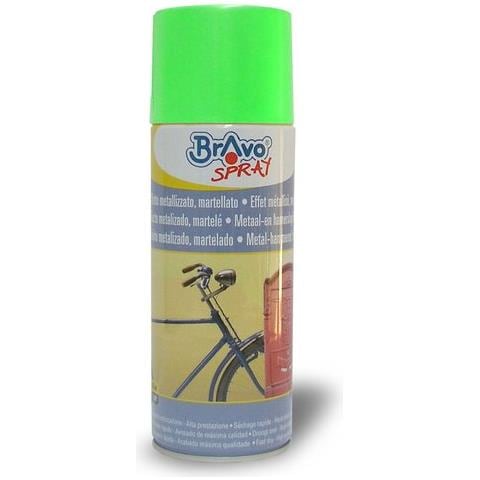 Smalto Spray Acrilico Rapida Essicazione Verde Effetto Metallizzato 400 Ml Bravo - Foto 1