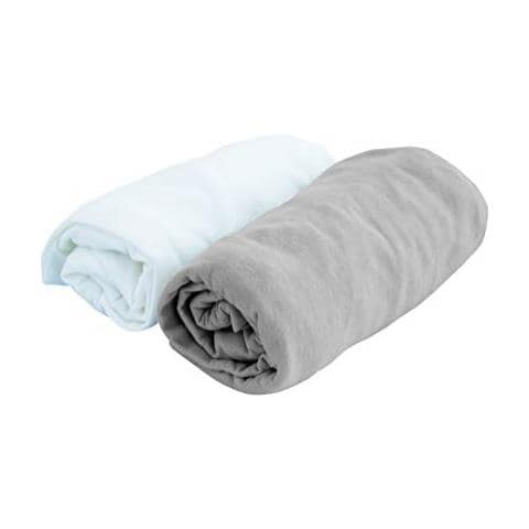 Poyetmotte Lenzuola Con Angoli 120 Cm Bianco / Perla Pezzi - Foto 1