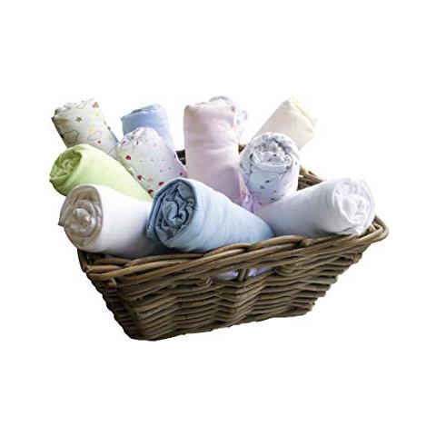 Poyetmotte Lenzuola Con Angoli 120 Cm Bianco / Perla Pezzi - Foto 2