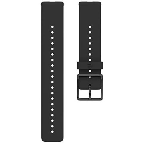 Ignite Cinturino Intercambiabile Per Adulto Unisex Guarda Fitness, In Silicone, Nero, M / L - Foto 1