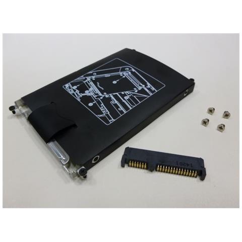 Microstorage Kit384 Accessori Per Notebook Frame Hdd / sdd Per Computer Portatile (hdd Caddy And Connector - Hp Elitebook 820 G1, 820 G2 - 720 G1, 720 G2, 725 G2, 240 G3 Etc - Warranty: 12m) - Foto 2