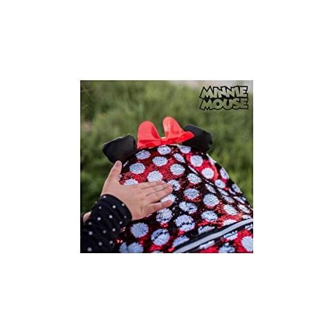 Mochila Lentejuelas Metalizada, Zaino Casuale Minnie Con Paillettes Metallizzato-bambini Unisex Multicolore 31,0 X 41,0 X 13,0 Centimetri - Foto 2
