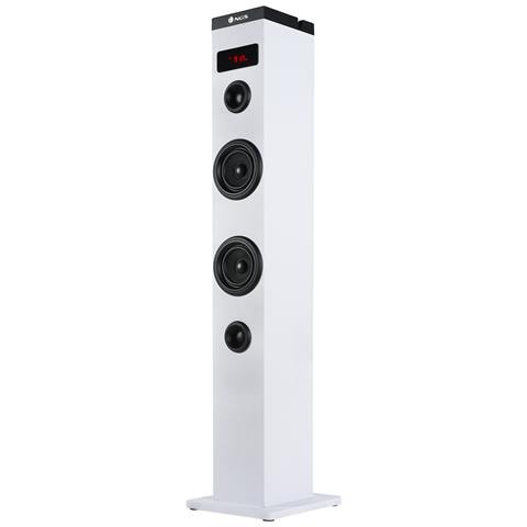 Altoparlante A Torre Skycharm 50w Bt / Usb / Optical Remoto Bianco - Foto 1