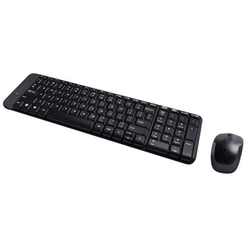 Tastiera USB + RF Wireless + Bluetooth 920-003168  (Layout QWERTY) Colore Nero - Foto 1