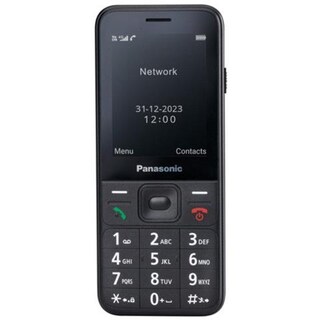 Telefono Cellulare Senior 2G A Conchiglia Sbloccato - Tasti Grandi, SOS, Base Di Ricarica, Doppio Schermo 2,8" E 1,77" - Batteria 1200 MAh - Colore Nero