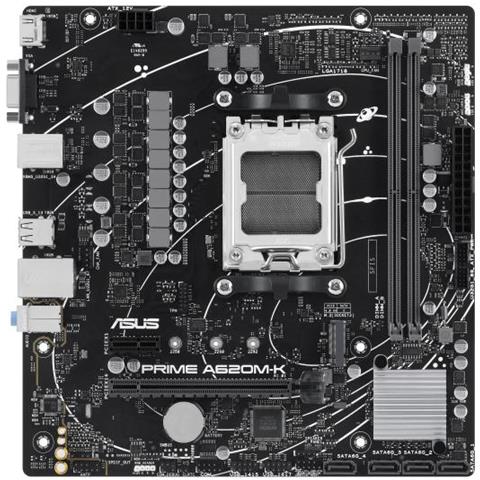 Scheda Madre PRIME A620M-K Socket AM5 Chipset A620 micro ATX - Foto 1