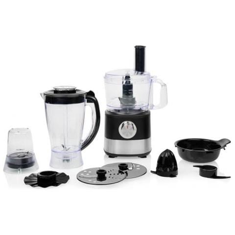 221054 Robot Da Cucina 1000 W 1,2 L Antracite, Acciaio Inossidabile, Trasparente - Foto 1