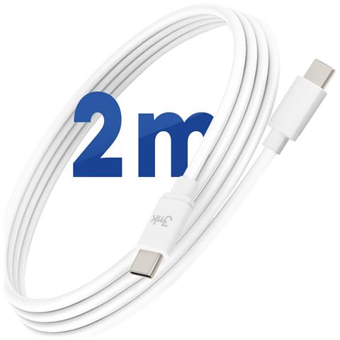Cavo Da Usb-c A Usb-c 100w Ricarica Rapida 2 Metri, Bianco - Foto 5