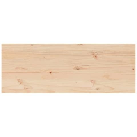 Piano Tavolo 110x40x2,5 Cm Rettangolare Legno Massello Di Pino - Foto 2