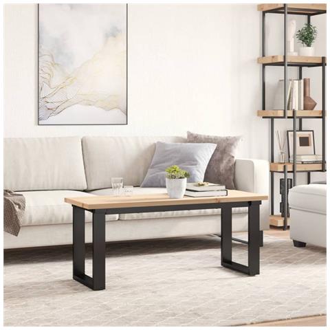 Piano Tavolo 110x40x2,5 Cm Rettangolare Legno Massello Di Pino - Foto 3