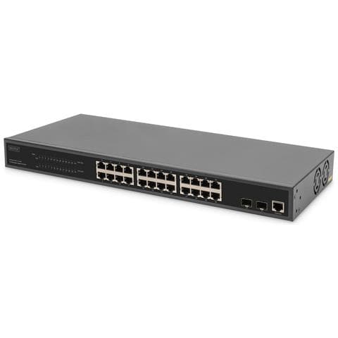 Switch Gigabit Ethernet PoE gestito L2 24 porte - Foto 1