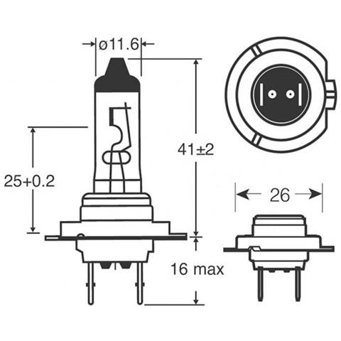 Lampadine Xenon150 H7 12v 55w - Foto 2