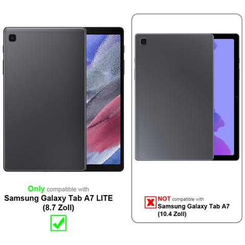 Pellicola Di Armatura Compatibile Con Samsung Galaxy Tab A7 Lite (8.7 Zoll) In Elevata Trasparenza - Vetro Temperato (tempered) Di Protezione Del Display In Durezza 9h Con 3d Touch - Foto 8