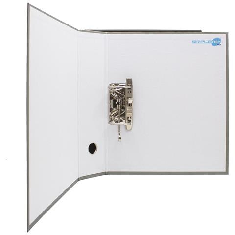 Raccoglitore Ad Anelli Per Buste Documenti Nero Grigio Registratore Protocollo - Foto 2