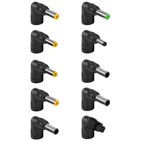 Caricatore Da Rete Per Pc Portatile Multimarca 120w Con 10 Punte Incluse, Nero - Foto 2