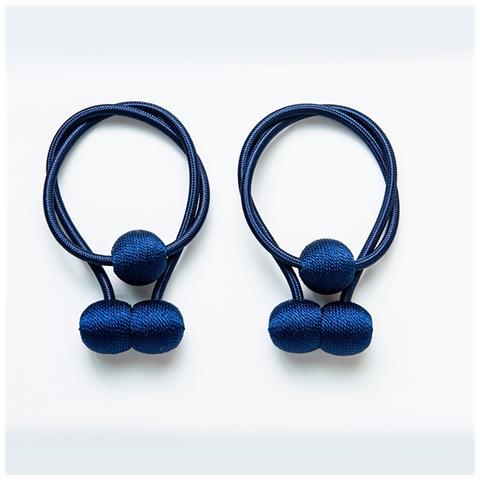 Fermagli Magnetici Per Tende, Nessun Trapano Richiesto, Stile Moderno Navyblue - Foto 1