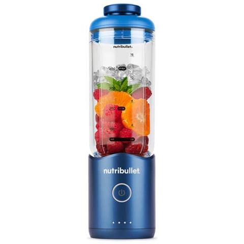 Flex - Mini Frullatore Compatto e Portatile, Ricaricabile USB-C, Smoothie Maker To Go, Blu (NBP013BL) - Foto 1