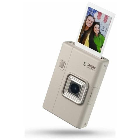 Instax 16947999 fotocamera a stampa istantanea 1/5" 2560 x 1920 Pixel 62 x 46 mm CMOS Beige, Sabbia - Foto 1