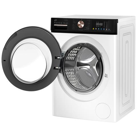 DSW1014618A Lavatrice 10 Kg Classe A -10% 1400 Giri Inverter BLDC Vapore Smart Display Touch Bianco - Foto 3
