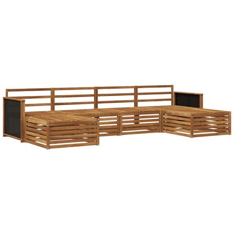 Set divani 6 pcs Legno di Acacia Massello - Foto 1