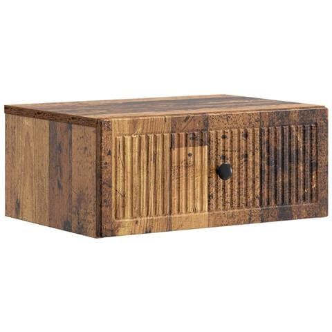 Armadio da Notte con cassetto Legno antico 49 x 34,5 x 20 cm - Foto 1