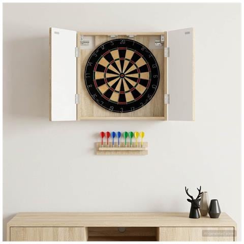 Armadio per Dartboard ALKMAAR Rovere Sonoma - Foto 2