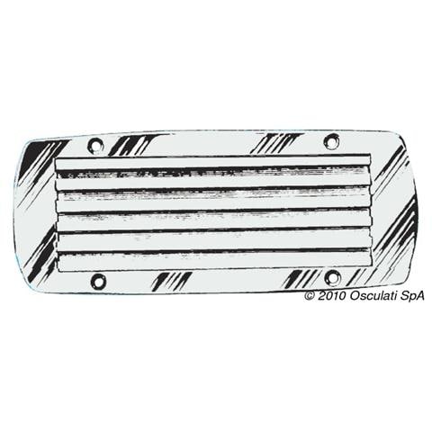 Pedana ottone cromato 230x80 mm - Foto 1