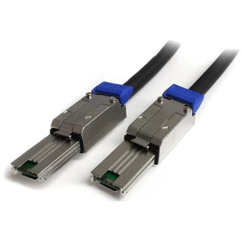 Cavo Mini SAS esterno 1 m - Serial Attached SCSI SFF-8088 a SFF-8088 - Foto 1