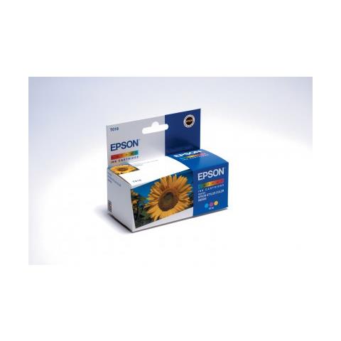 C13T018401 Cartuccia Ink Originale Ciano Magenta Giallo per Stylus Color 680 / 685 / 777 Capacità 300 Pagine - Foto 8