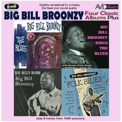 Big Bill Broonzy - Big Bill's Blues / Sings The Blues / Folk (4 Cd)  - Foto 1