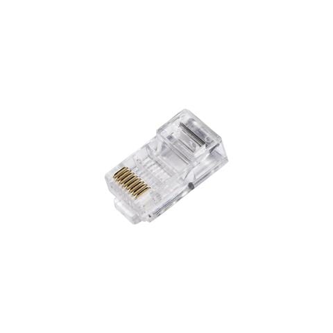 Confezione 100 Connettori 8 Poli Cat 5e Utp Non Schermato Rj45 - Foto 2