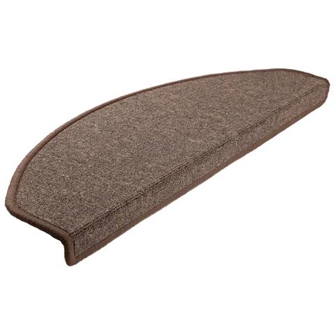 Tappetini Per Scale 15 Pz Marrone Caffè 65x24x4 Cm - Foto 8