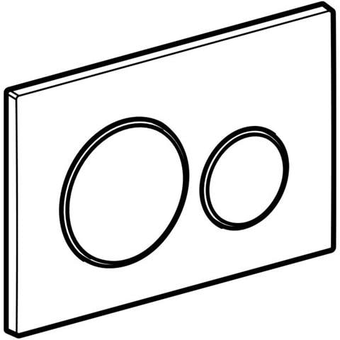 Sigma 20 Placca Di Comando Bianco Opaco / cromato Lucido / bianco Opaco | 115.882. jt. 1 - Foto 2