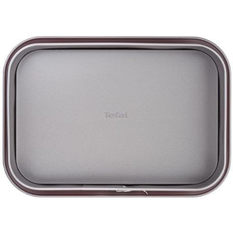 J1640514 Piatto Da Forno A Cerniera, Acciaio, Rosso, 36 Centimetri - Foto 2