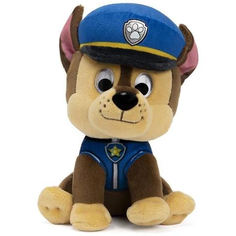 Pat Patrol - Peluche 15 Cm Chase Paw Patrol Gund - 6058437 - Peluche Morbido E Lavabile Da 12 Mesi - Foto 1