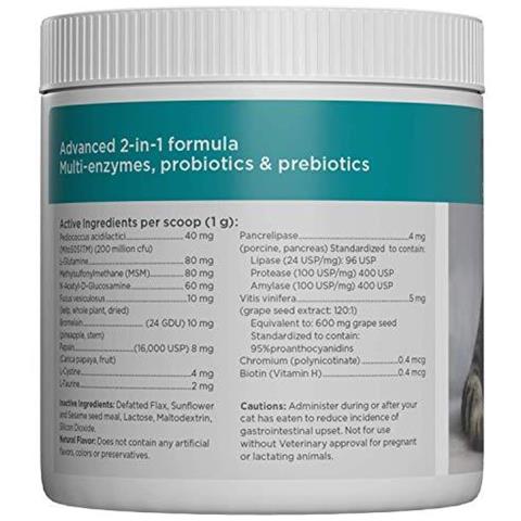 Maxxipaws Maxxidigest Apparato Digerente E Immunitario Supplemento Per Gatti Con Probiotici Prebiotici E Enzimi Digestivi - Powder 90 G - Foto 4