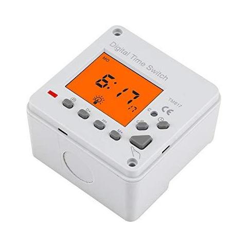 Timer Interruttore Timer Digitale Programmabile Elettrico Smart Control Con Retroilluminazione Display Per La Lampada Elettrodomestico Pubblicit Al Bordo Strada Della Luce Al Neon (220v) - Foto 4