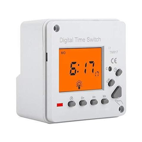 Timer Interruttore Timer Digitale Programmabile Elettrico Smart Control Con Retroilluminazione Display Per La Lampada Elettrodomestico Pubblicit Al Bordo Strada Della Luce Al Neon (220v) - Foto 1