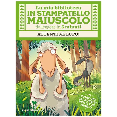 Giuditta Campello - Attenti Al Lupo! Con Adesivi. Stampatello Maiuscolo. Ediz. Illustrata - Foto 2