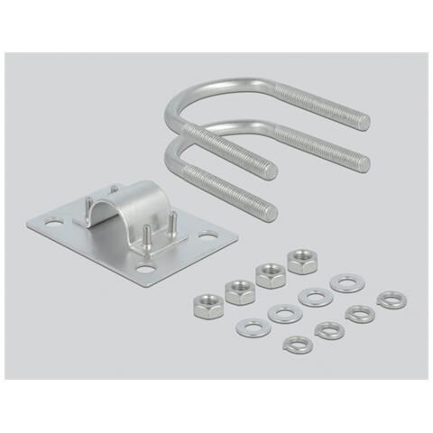 433 MHz Antenna N femmina 2 dBi 40 cm omnidirezionale fisso esterna grigio - Foto 2