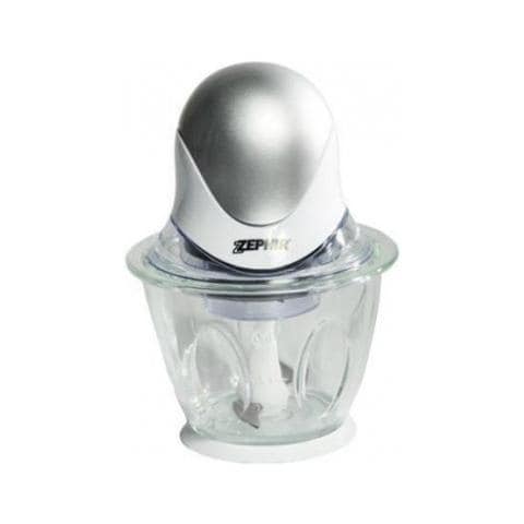 Mini Tritatutto, 0.8 L, 300 W, Bianco / Argento / Transparente - Foto 1