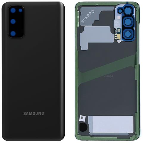 Copribatteria Per Samsung Galaxy S20 Pezzo Di Ricambio Compatibile Nero - Foto 10