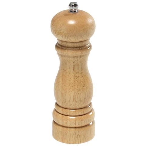 Macina Sale E Pepe Con Meccanismo In Ceramica, Pepe In Legno - Foto 1