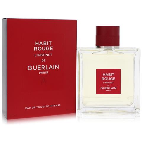 Guerlain, Habit Rouge L'instinct, Eau De Toilette, Per Uomini, 100 Ml - Foto 2