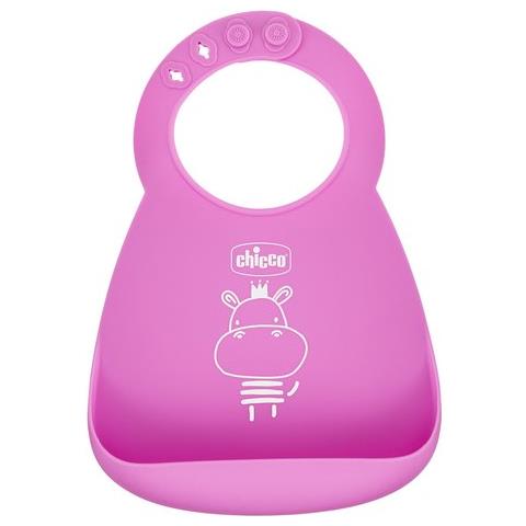 Bavaglino Chicco 00010219100000 Con Tasca Rosa - Foto 1
