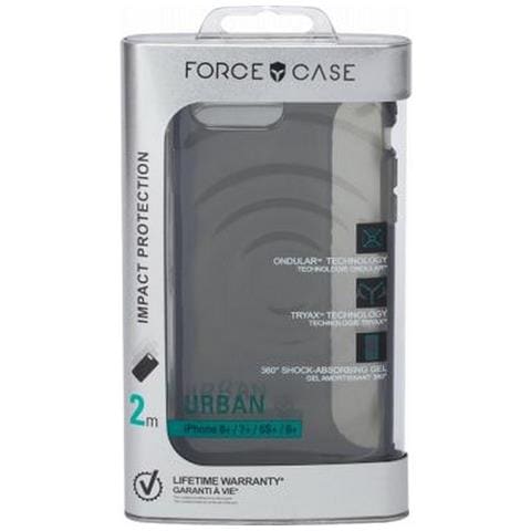 Cover Rinforzata Urban Per Iphone 6 Plus / 6s Plus / 7 Plus / 8 Plus, Trasparente - Foto 3