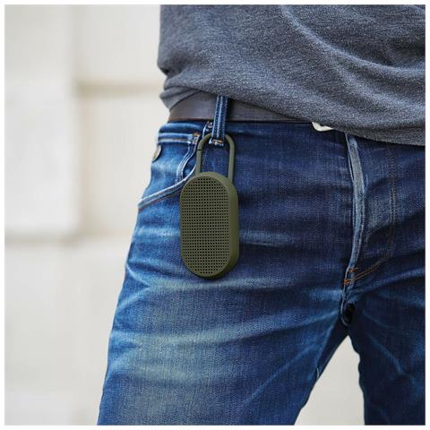 Altoparlante Bluetooth Portatile Mino T Verde Militare 5 W - Foto 2