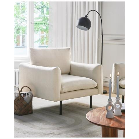 Poltrona Tessuto Beige Chiaro Vinterbro - Foto 1